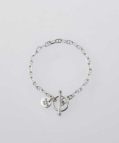 Solid Anchor Link Bracelet -5mm-(19cm Silver/シルバー): XOLO