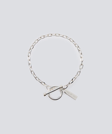 Oval Cut Link Bracelet -4mm-