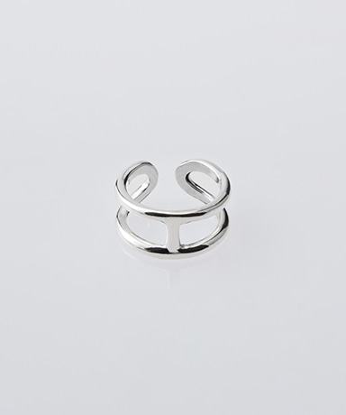 H Ring(L JP18-19 Silver/シルバー): XOLO JEWELRY