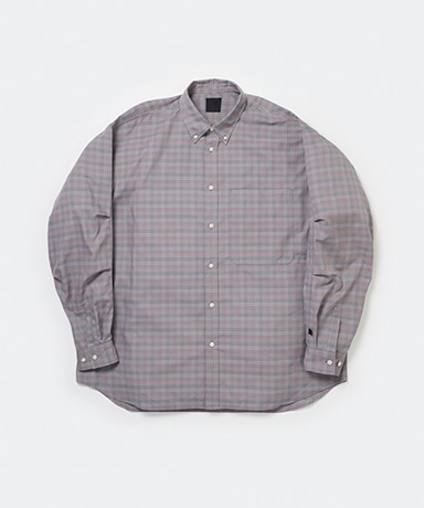 Tech Button Down Shirt L/S Tattersall