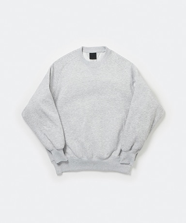 美品 DAIWA PIER39 TECH SWEAT L グレー DAIWA PIER39(ダイワピア39) TECH SWEAT CREW FREEDOM SLEEVE