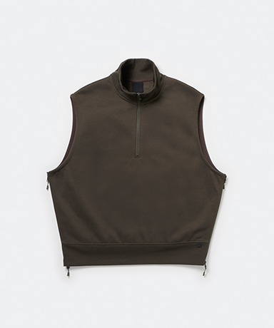 W's Tech Sweat Zip Vest Pullover
