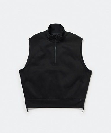 W's Tech Sweat Zip Vest Pullover