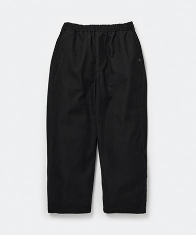 DAIWA PIER39 CORDUROY TROUSERS ブラック　Ｍ W's Tech Easy Trousers Corduroy(F(WOMEN) Black/ブラック