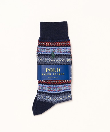 Fair Isle Crew Socks