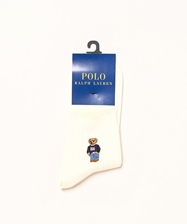Polo Bear Rib Socks