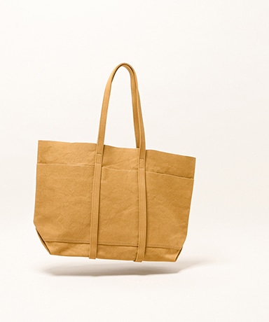 Washed Canvas 6Pockets Tote (M)