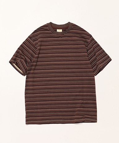 philme border tシャツ 新品未使用 size2 BORDER TEE - 60/1 ORGANIC MELANGE BORDER - | marka(マーカ