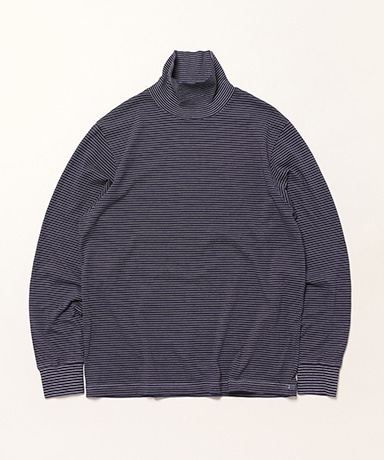 Garment Dyed Border T-Shirt (Turtle・Long Sleeve)