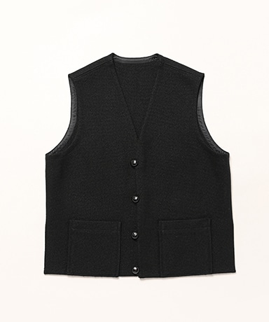 Cashmere Linen Mat Chimayo Vest