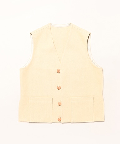 Cashmere Linen Mat Chimayo Vest