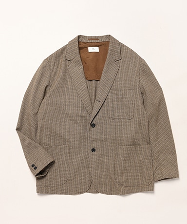 【値下可】ギローバー ヘリンボーン柄 テーラードジャケット ネイビー S IZG】ヘリンボーン柄 ジャケット（ジャケット）｜STRASBURGO OUTLET
