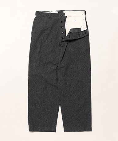 Black Chambray Workpants