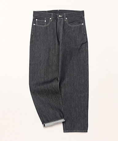 Selvage Denim Five Pocket Tapered Pants
