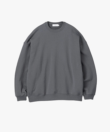 グラフペーパー 別注 Azuma Terry Crew Neck Sweat 2 AZUMA Terry Crew Neck Sweat(2(MEN) Gray/グレー): Graphpaper