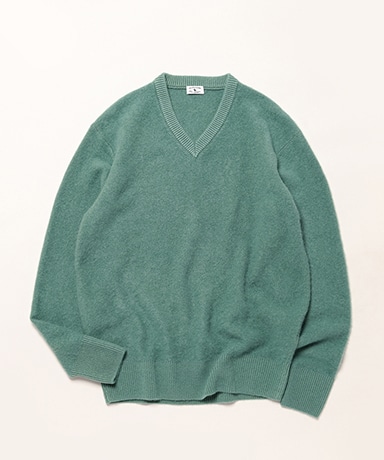 Cashemere 圧縮 V Sweater