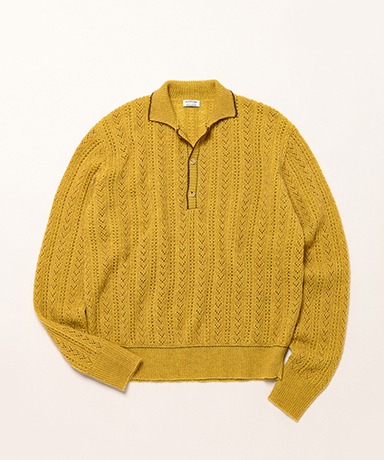 Mohair Cashmere 透かし編み