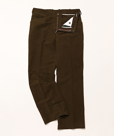 L Pocket No Pleats Slacks