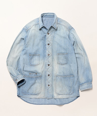 Denim Shirts Coverall