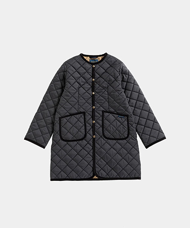 Contrast Cornard Coat Womens