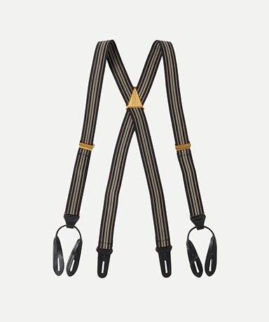 Lot.005 Suspender(OS Multi Stripe Black/マルチストライプ