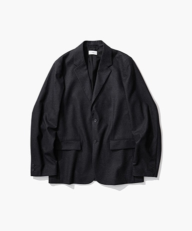 MERINO COLLEGE FLANNEL  TAILORED JACKET