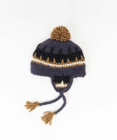 Handknit Earflap WT