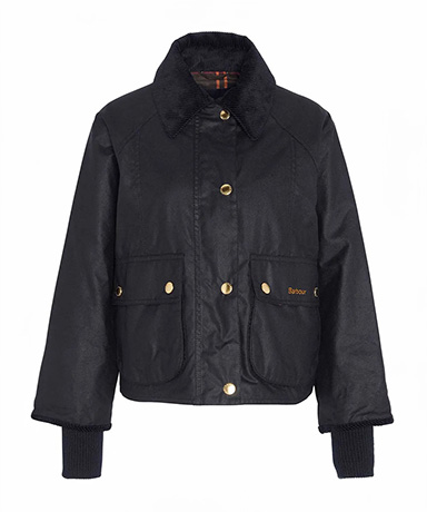 Cropped Beadnell Waxed Jacket