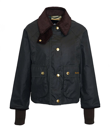 Cropped Beadnell Waxed Jacket