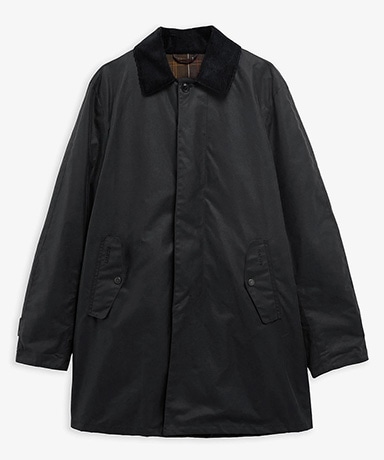 BARBOUR×BARACUTA Tyne Waxed Car Coat