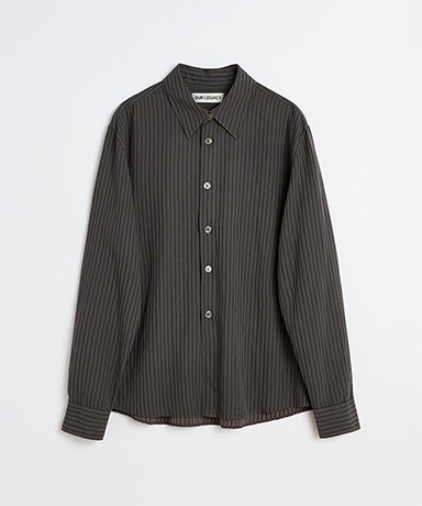 Beyond Shirt - Iron Stripe Ceremony Viscose
