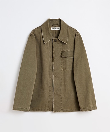 Dutch Work Jacket - Ditch Wash Out Twill