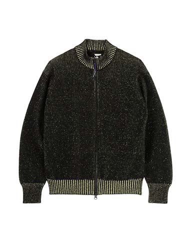 Aimless Compact Knit Full Zipped Sweater