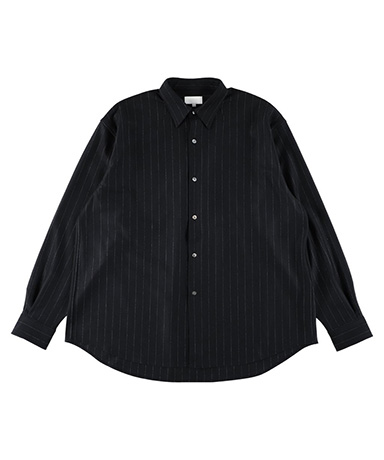 36G Wool Stripe Ideal Shirts