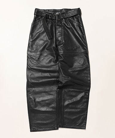 Leather Painter Pants