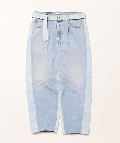 Reconstructed Belt Buggy Pants