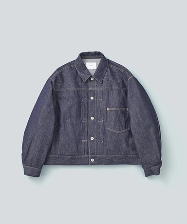 DENIM DOWN JACKET