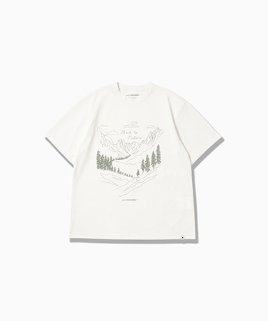 BACK TO NATURE Printed SS T