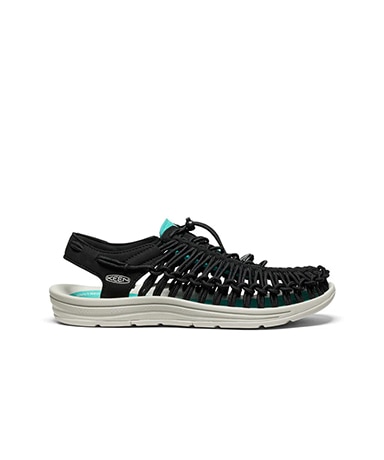 Men's Uneek(28cm Black×Bright Aqua/ブラック×ブライトアクア
