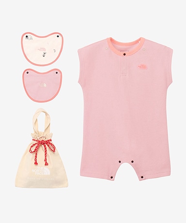 Latch Pile Ronpers & 2P Bib (Baby)