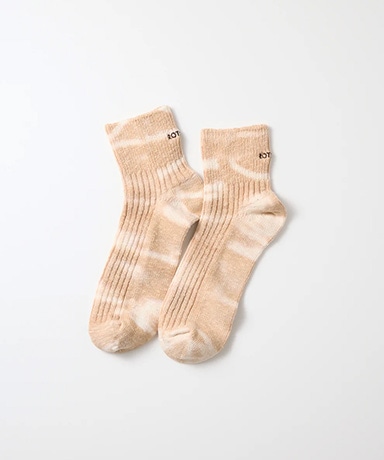 Tie Dye Ribbed Ankle Socks