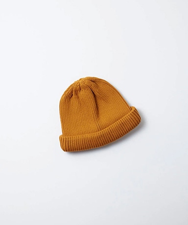 COTTON ROLL UP BEANIE