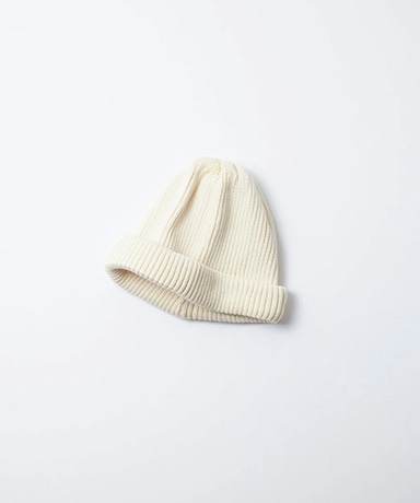 COTTON ROLL UP BEANIE