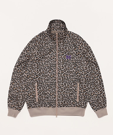 Track Jacket - Poly Jacquard(L(MEN) Leopard/レオパード): NEEDLES