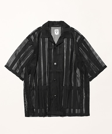Cabana Shirt - Poly Lace(L(MEN) Black/ブラック): South2 West8