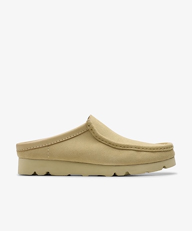 超話題新作 Wallabee ORIGINALS Clarks Suede/メイプルスエード): Maple Slip(7 靴