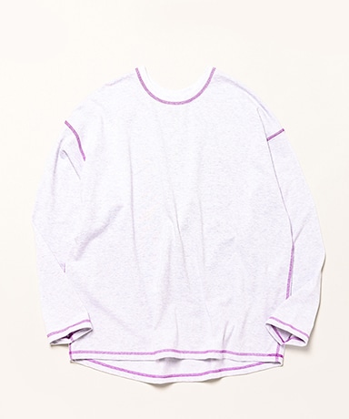 Plating Jersey Crew Neck L/S Big Tee