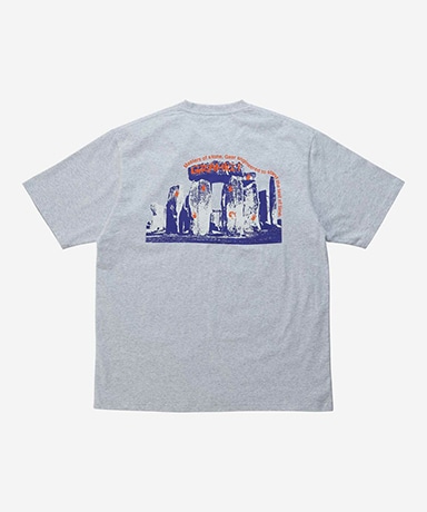 Teeグレー 別注 ポロラルフローレン ロンハーマン Graphic Tee グレー L