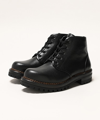 【TOTEME】クロコ型押し ワイドシャフトブーツ ダークブラウン SMOKE JUMPER – WHITE'S BOOTS