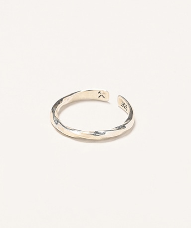 Twisted Cuff Ring - Sterling Silver